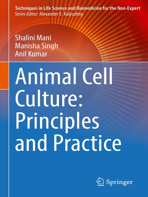 Title details for Animal Cell Culture by Shalini Mani - Available